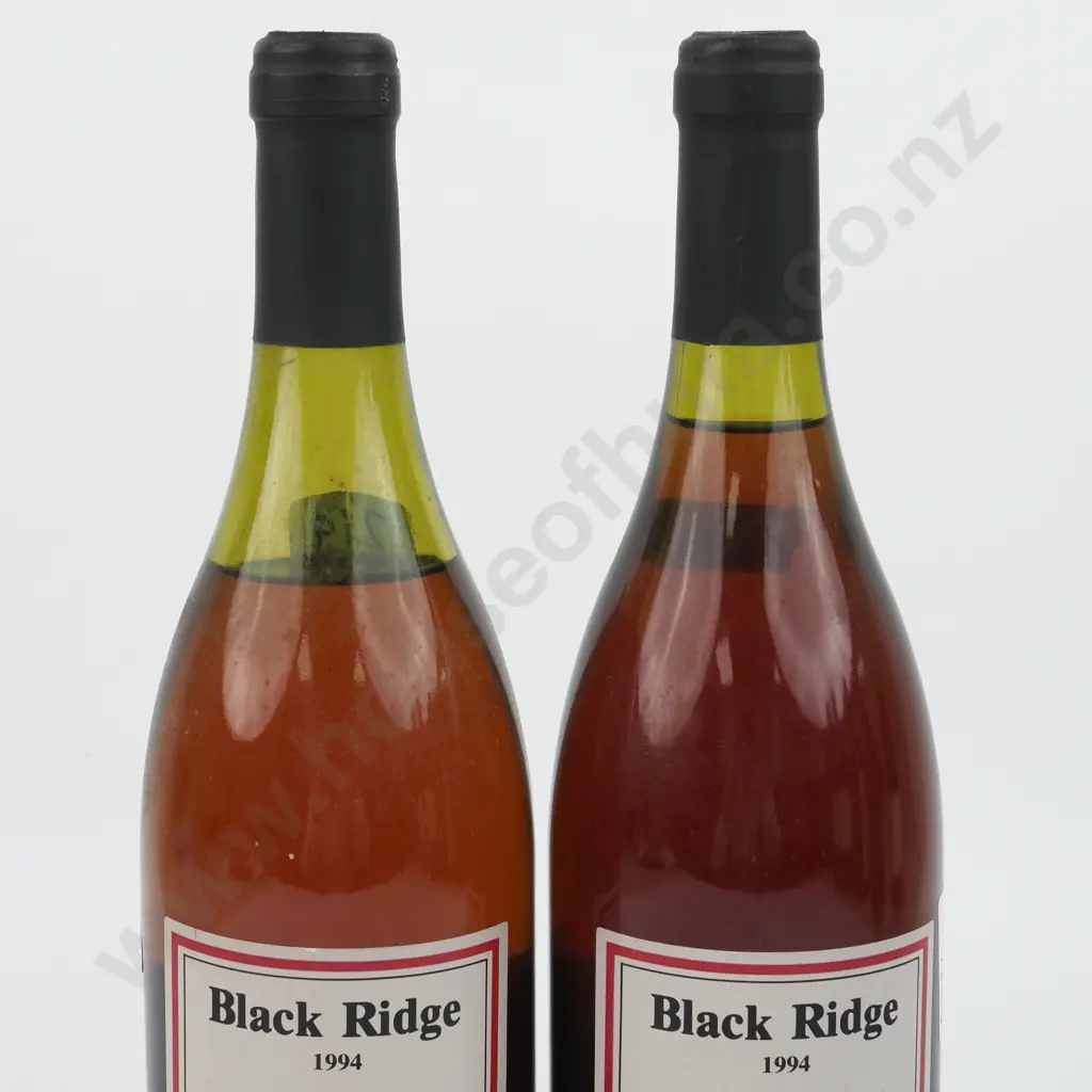 Two Bottles 1994 Black Ridge Cabernet Sauvignon. Central Otago, New Zealand. Image 1++