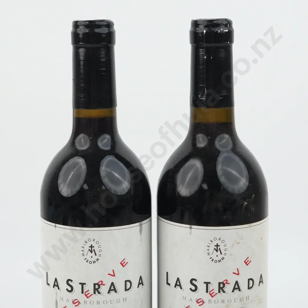 Two Bottles 1997 La Strada Reserve Merlot - Marlborough. Image 1++