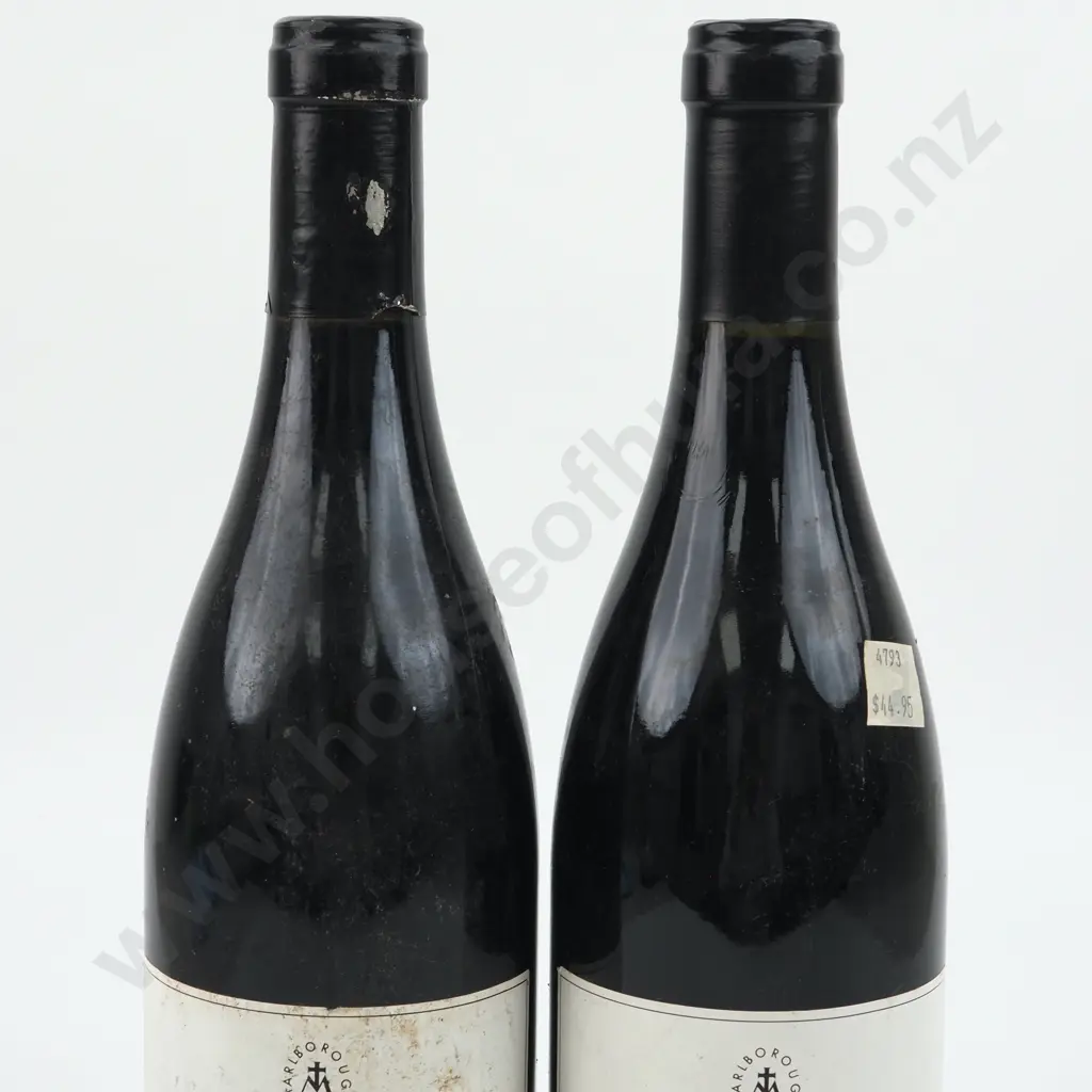 Two Bottles 1999 La Strada Malbec - Marlborough. Image 1++