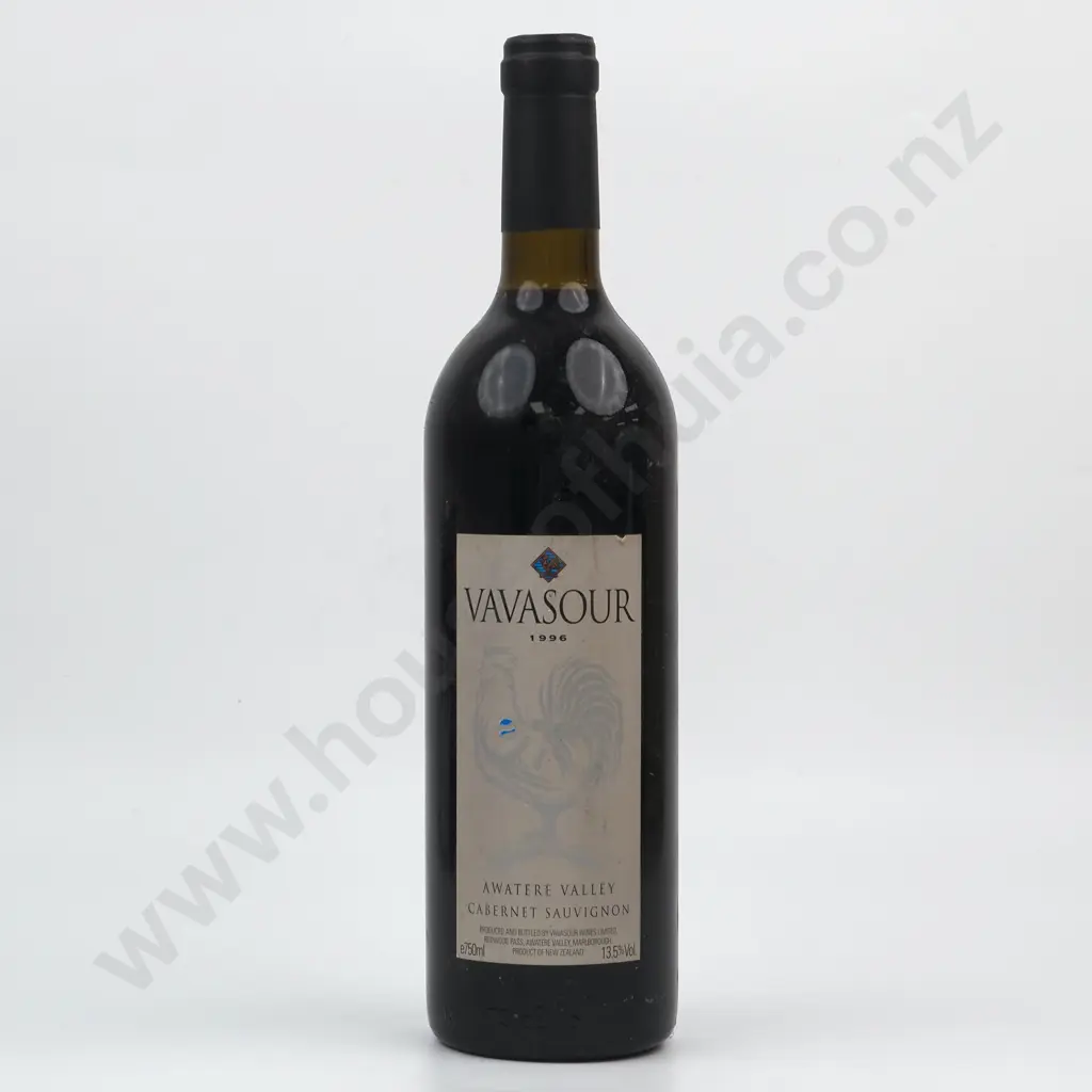 1996 Vavasour Awatere Valley Cabernet Sauvignon - Marlborough. Image 1++