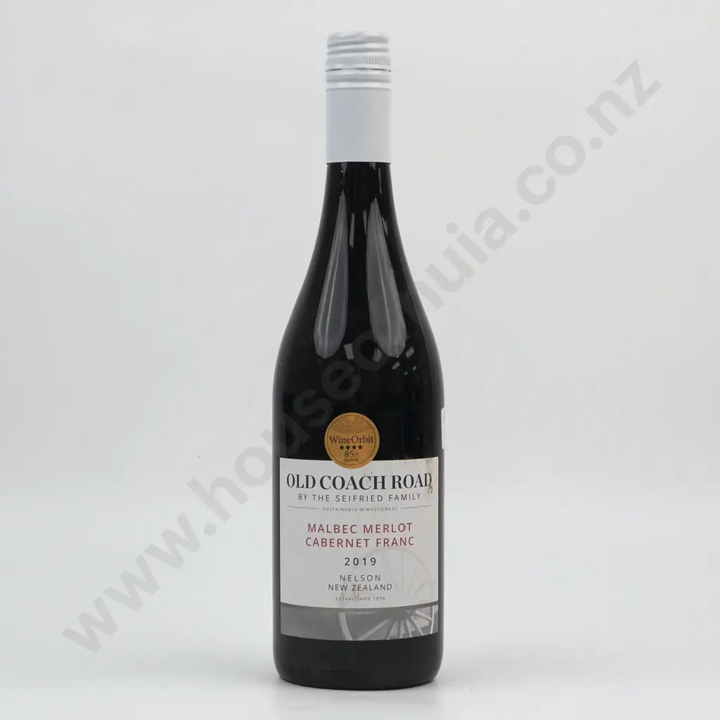 2019 Old Coach Road Malbec-Merlot-Cabernet Franc - Nelson. Image 1++