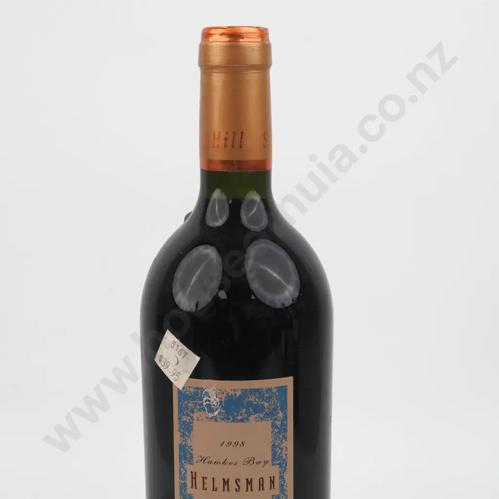 1998 Sacred Hill Helmsman Cabernet Sauvignon - Hawkes Bay. Image 1++