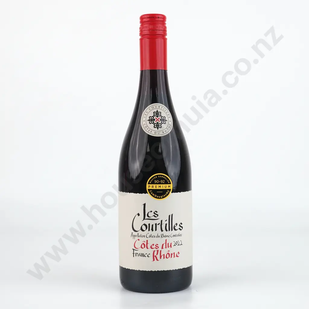 2022 Les Courtilles Côtes du Rhône France. Image 1++