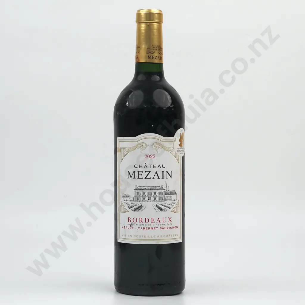 2022 Chateau Mezain Bordeaux Merlot-Cabernet Sauvignon. Image 1++