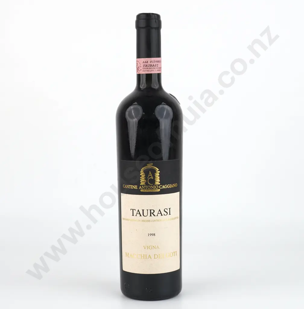 Taurasi 1998 Vigna Macchia Dei Goti - Italy. Image 1++