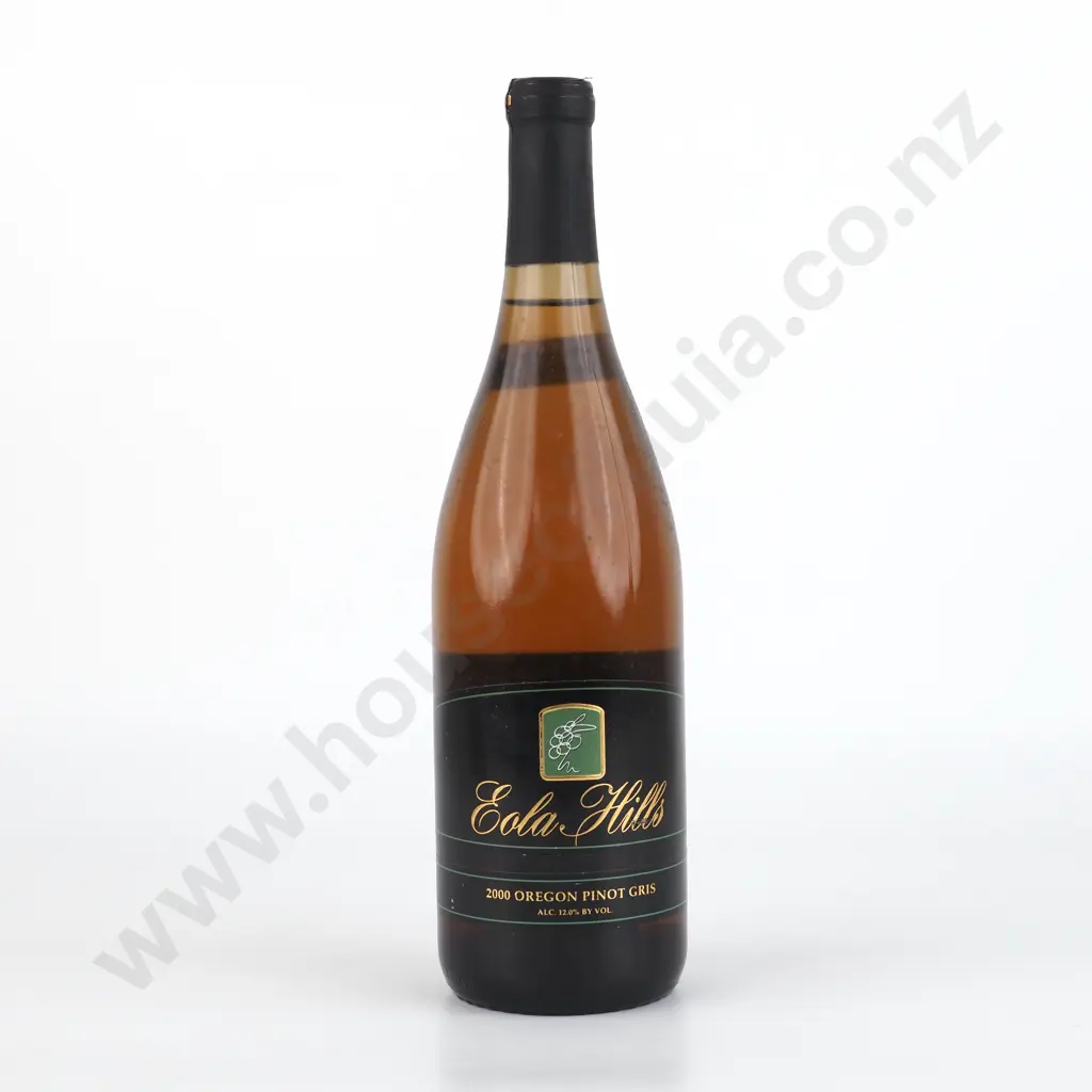 2000 Eola Hills Pinot Gris, Oregon, Willamette. Image 1++