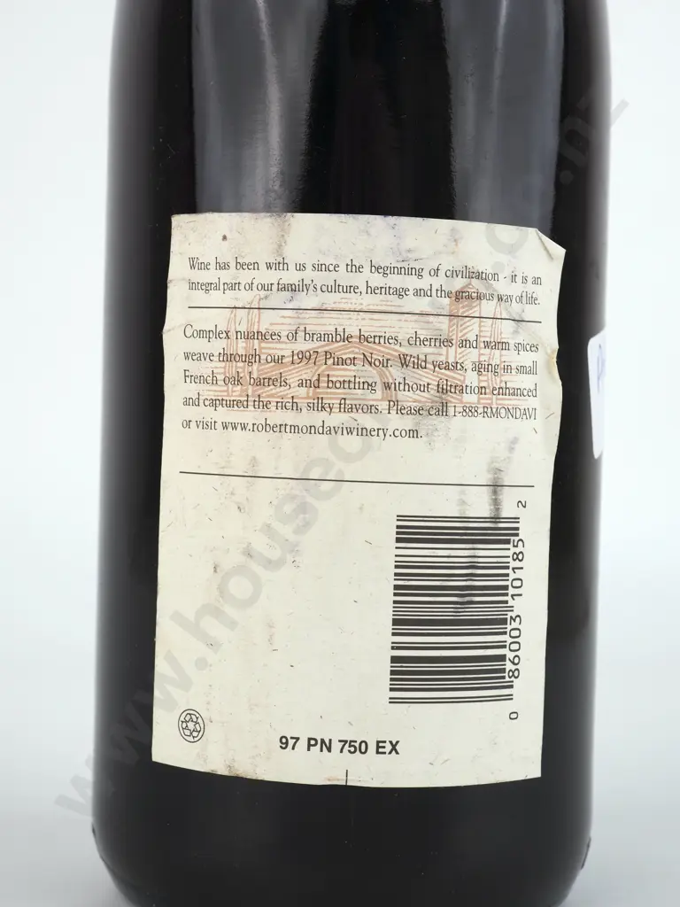1997 Robert Mondavi Pinot Noir - Napa valley, USA. Image 1++