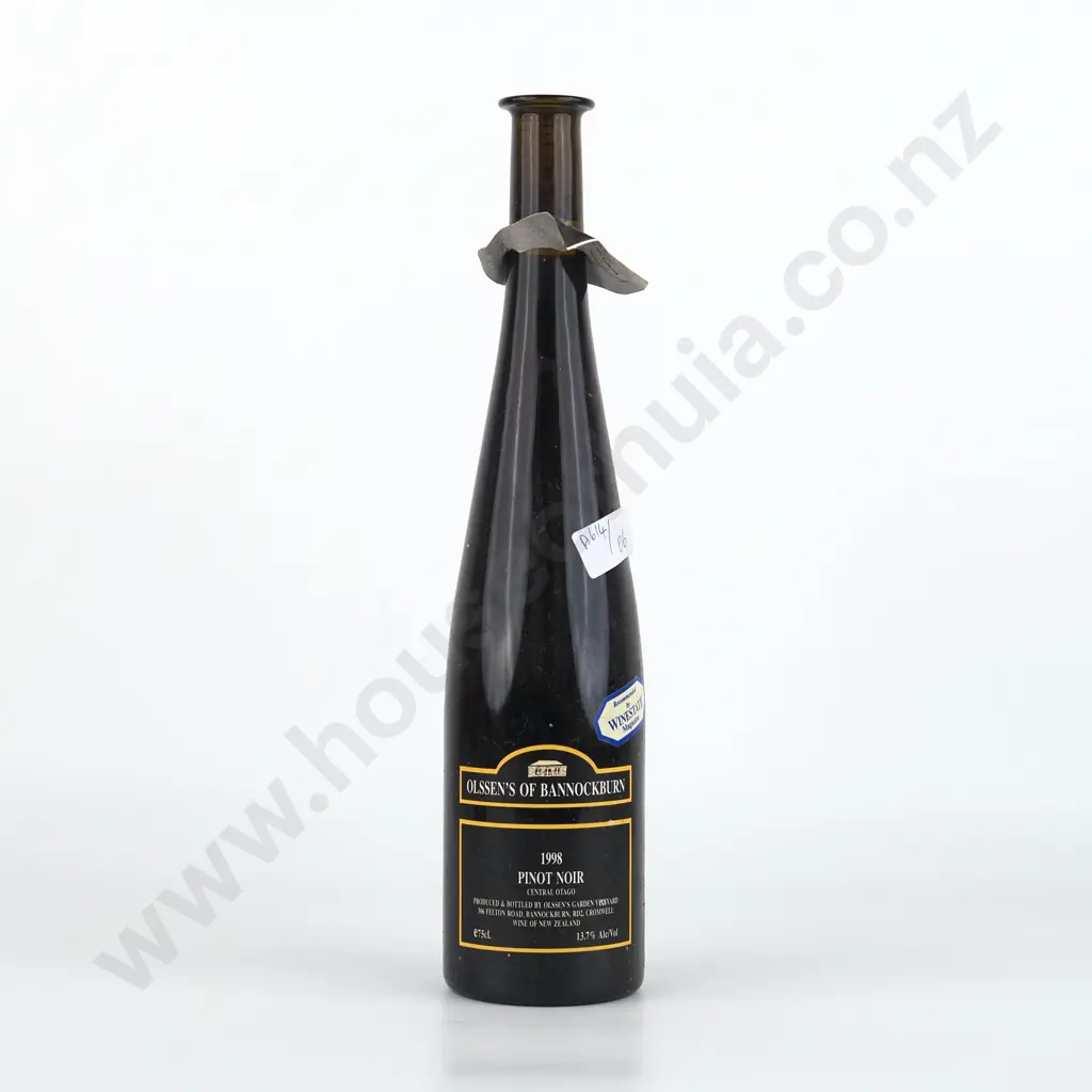 1998 Olsen's of Bannockburn Pinot Noir - Central Otago. Image 1++