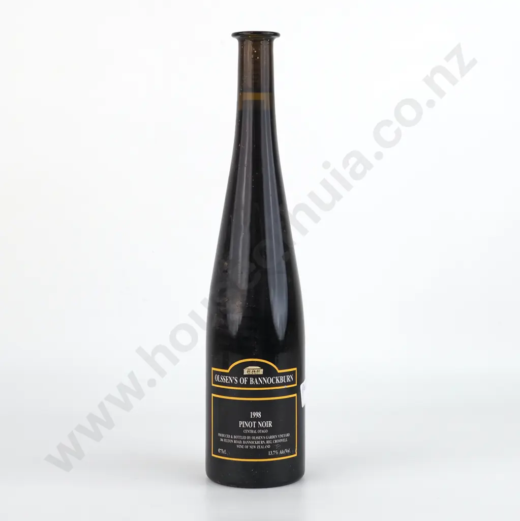 1998 Olssen's of Bannockburn Pinot Noir - Central Otago Image 1++