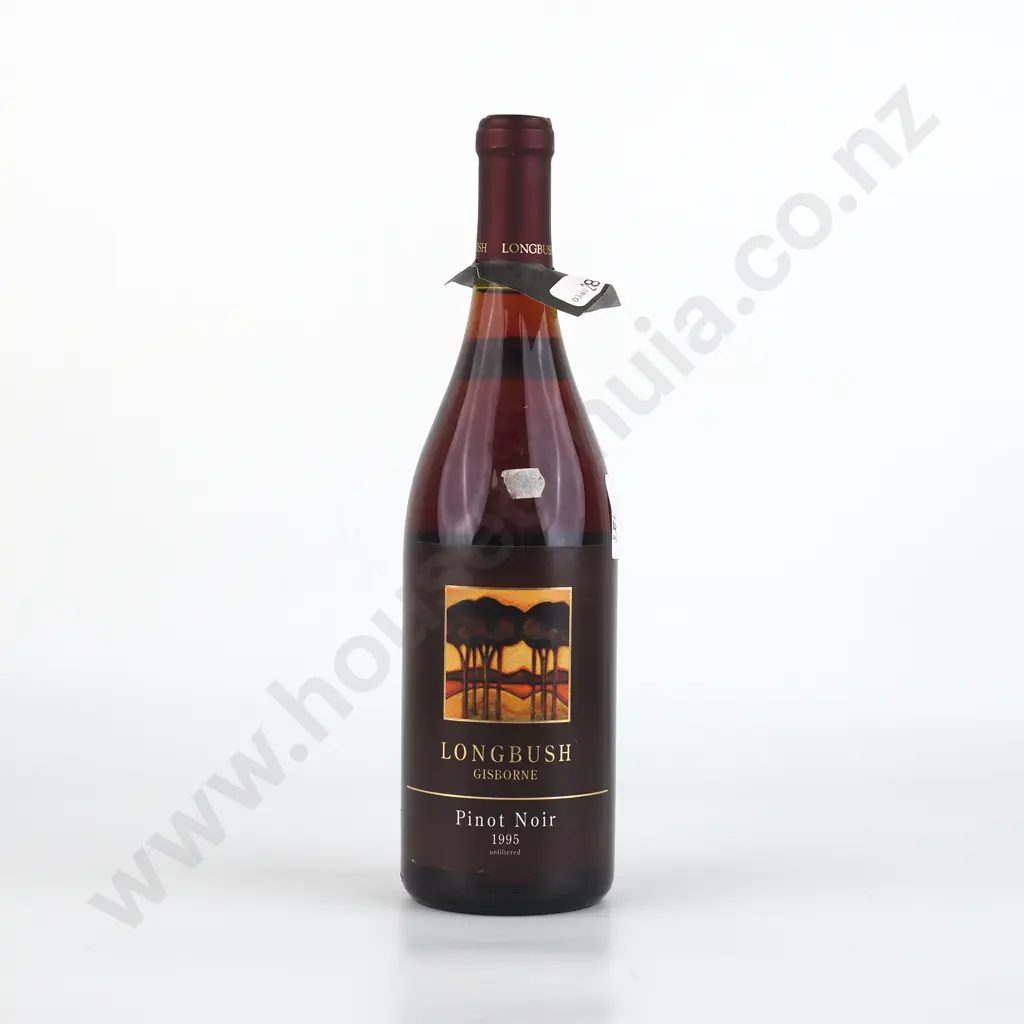 1995 Longbush Pinot Noir - Gisborne. Image 1++