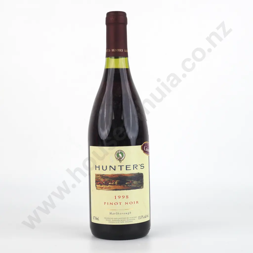 1998 Hunter's Pinot Noir - Marlborough. Image 1++