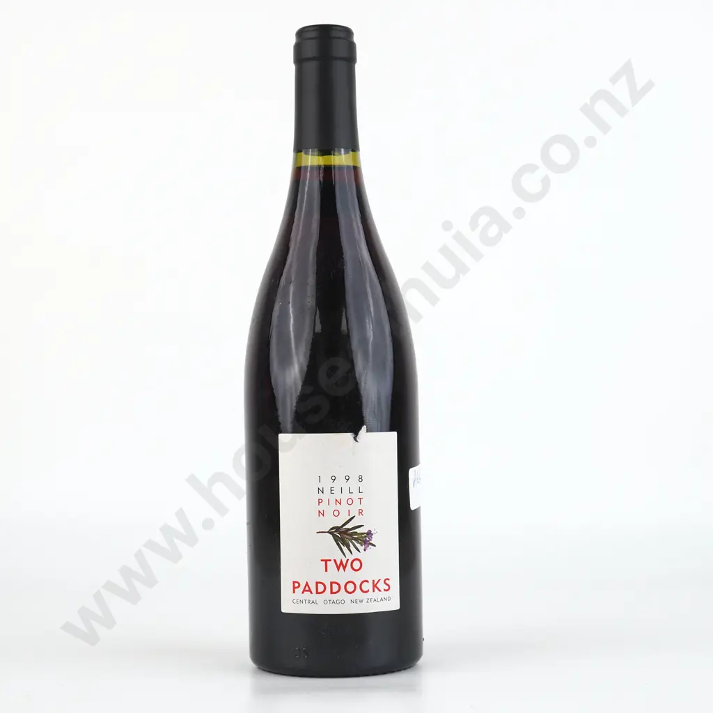 1998 Neill Two Paddocks Pinot Noir - Central Otago. Image 1++