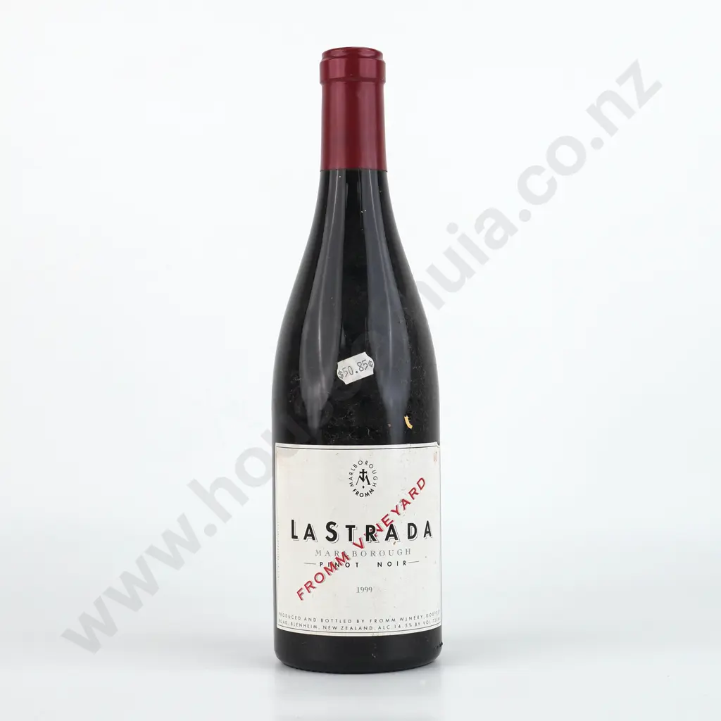 1999 La Strada Fromm Vineyard Pinot Noir - Marlborough. Image 1++