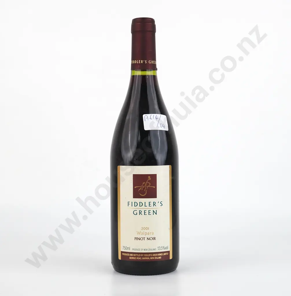 2001 Fiddler's Green Pinot Noir Waipara. Image 1++