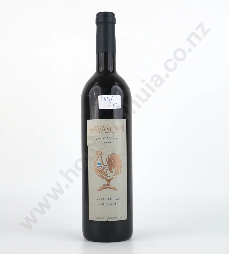 2002 Vavasour Awatere Valley Pinot Noir - Marlborough. Image 1++