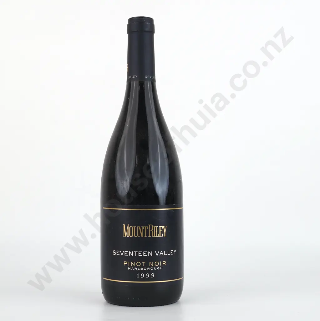1999 Mount Riley Seventeen Valley Pinot Noir - Marlborough. Image 1++