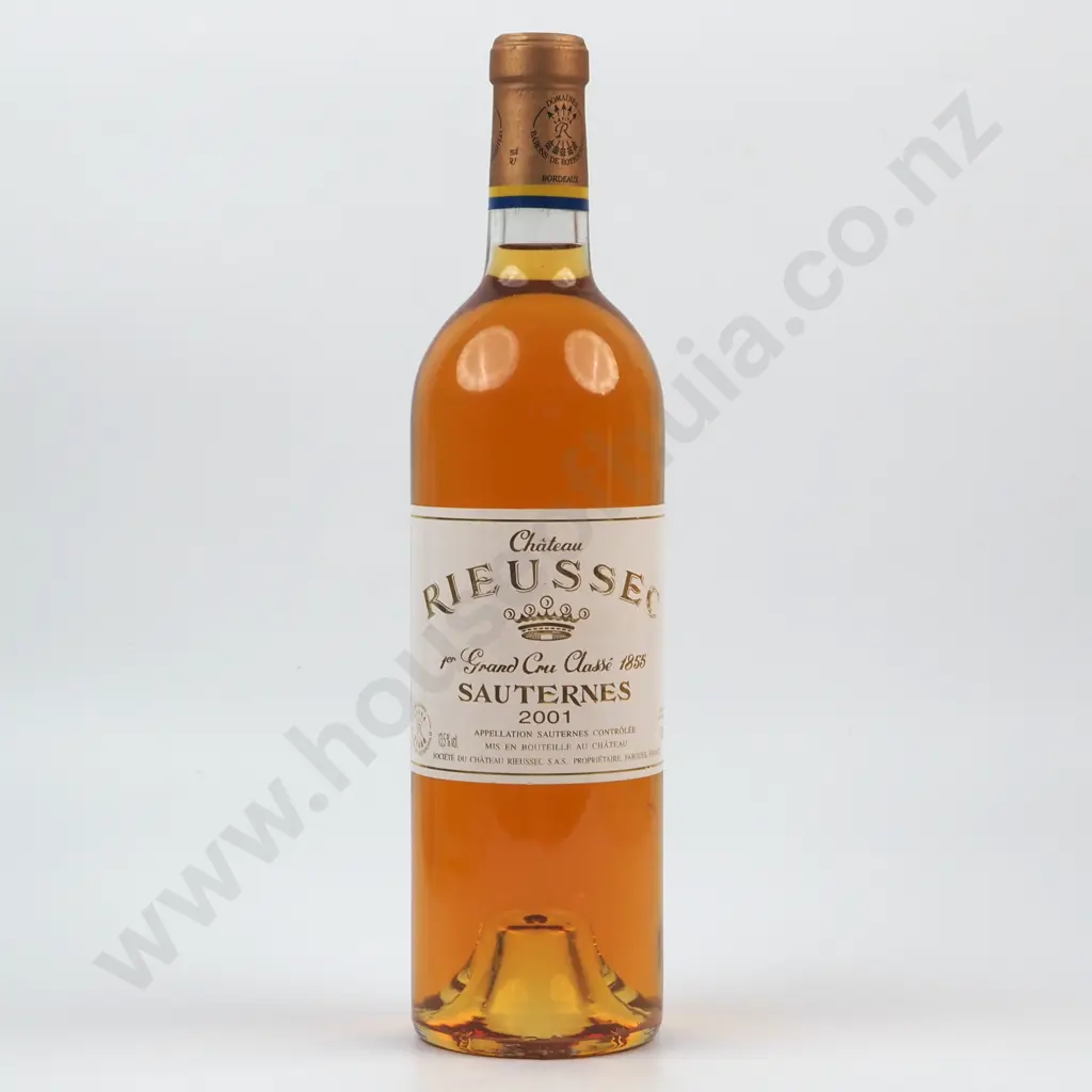 2001 Chateau Rieussec Sauternes. First Growth Premier Cru Classé 1855. Image 1++