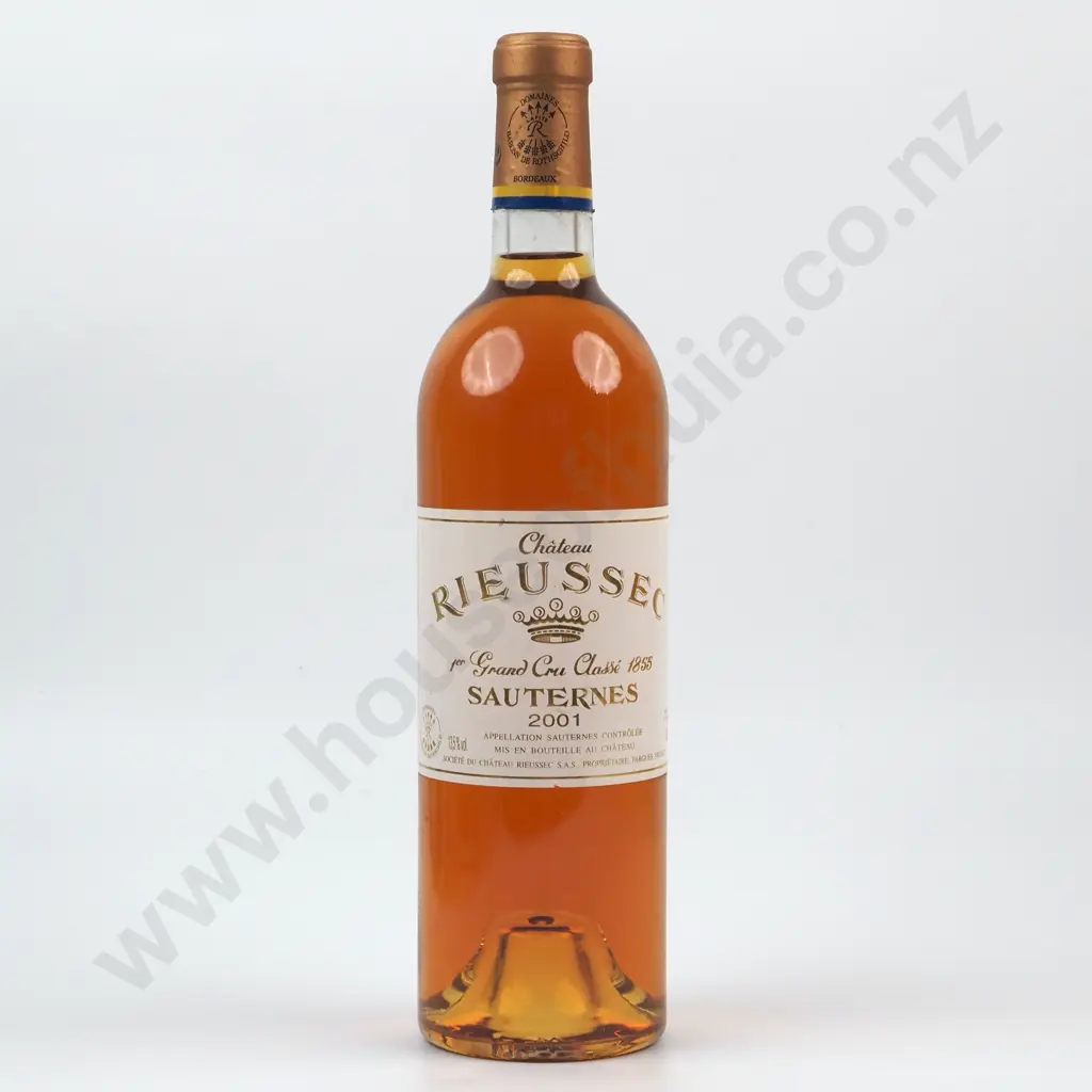 2001 Chateau Rieussec Sauternes. First Growth Premier Cru Classé 1855. Image 1++