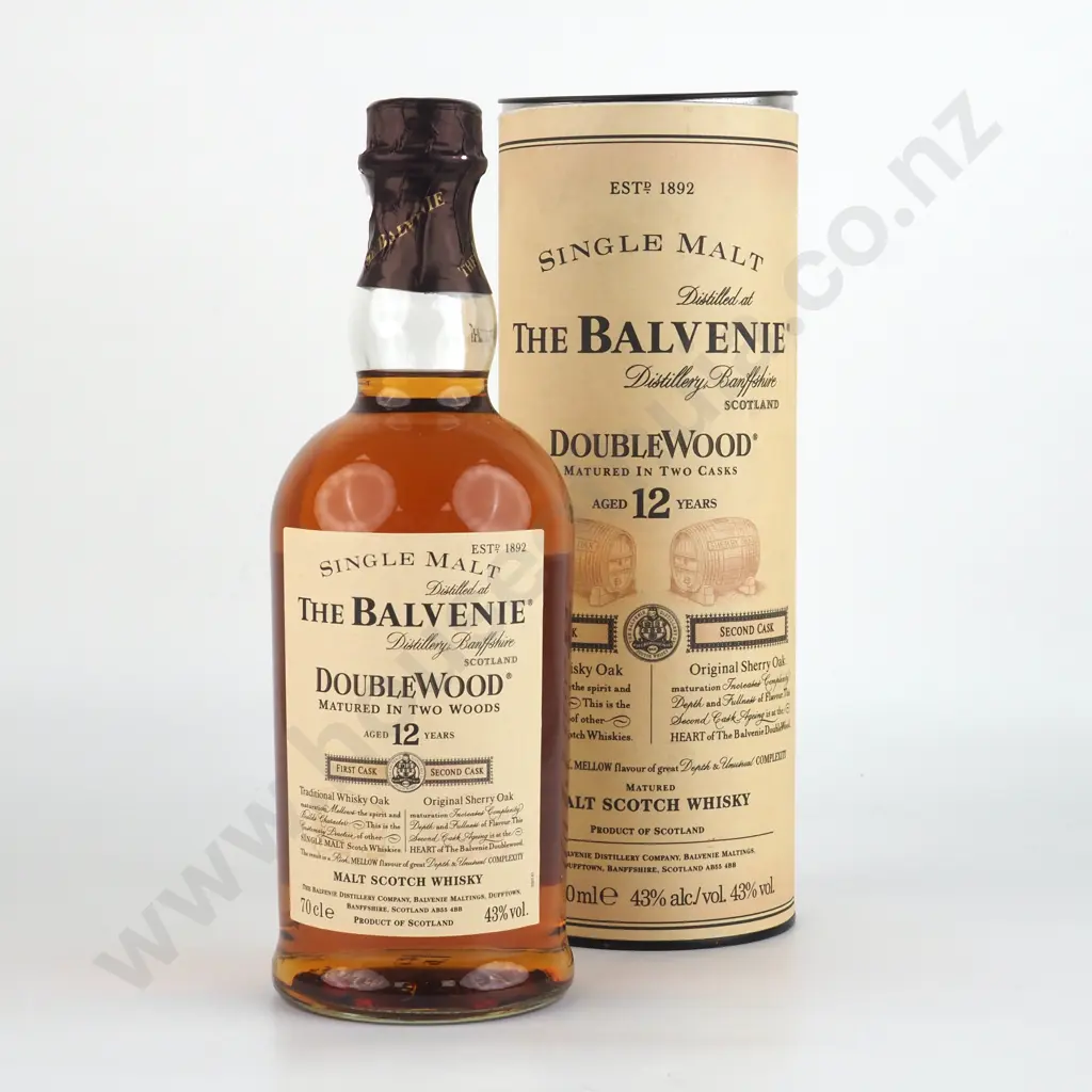 The Balvenie DoubleWood 12 years Malt Scotch Whiskey. Image 1++