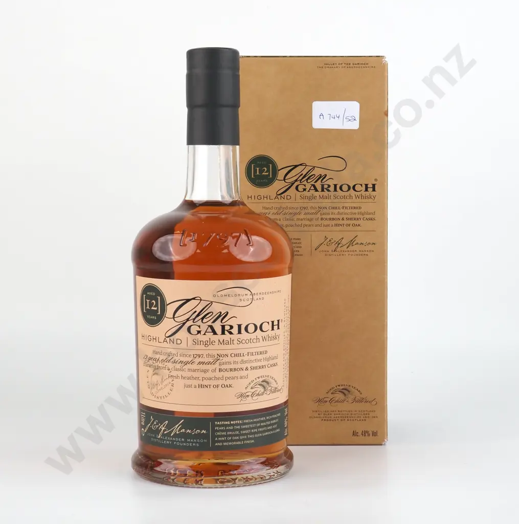 Glen Garioch 12 Years Old Highland Single Malt Scotch Whisky GB 48% Vol. 1l in Giftbox Image 1++