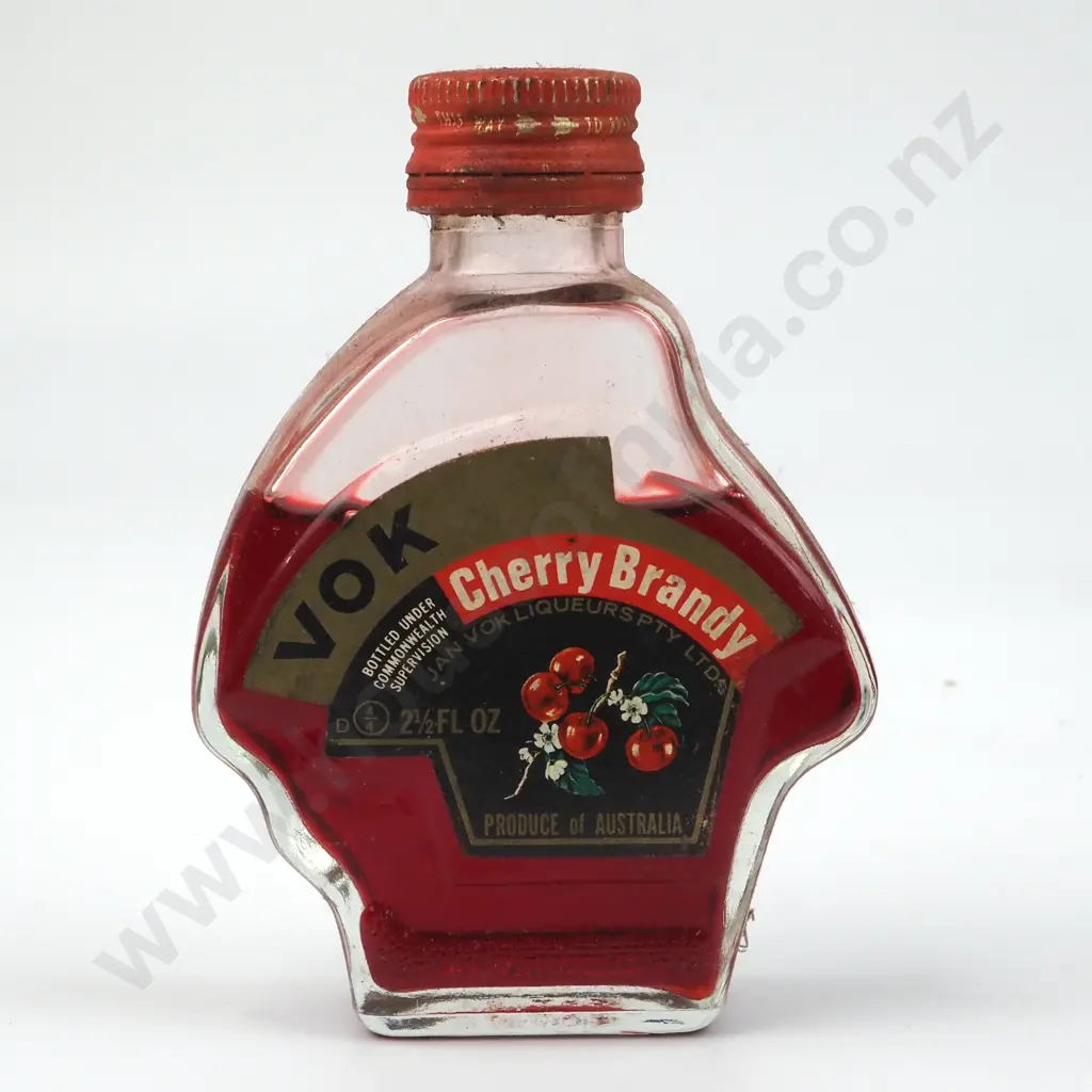 Box Of Miniature Alcohol Bottles Including  A Large Number Of Vok & Inca Pisco Black Face  (Grape Brandy) Bottles Image 1++