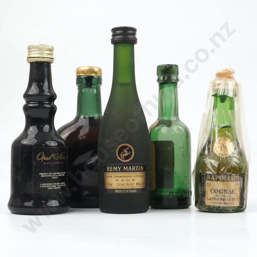 Quantity Of Miniature Alcohol Bottles Including Baileys, Sambuca, Remy Martin  Image 1++