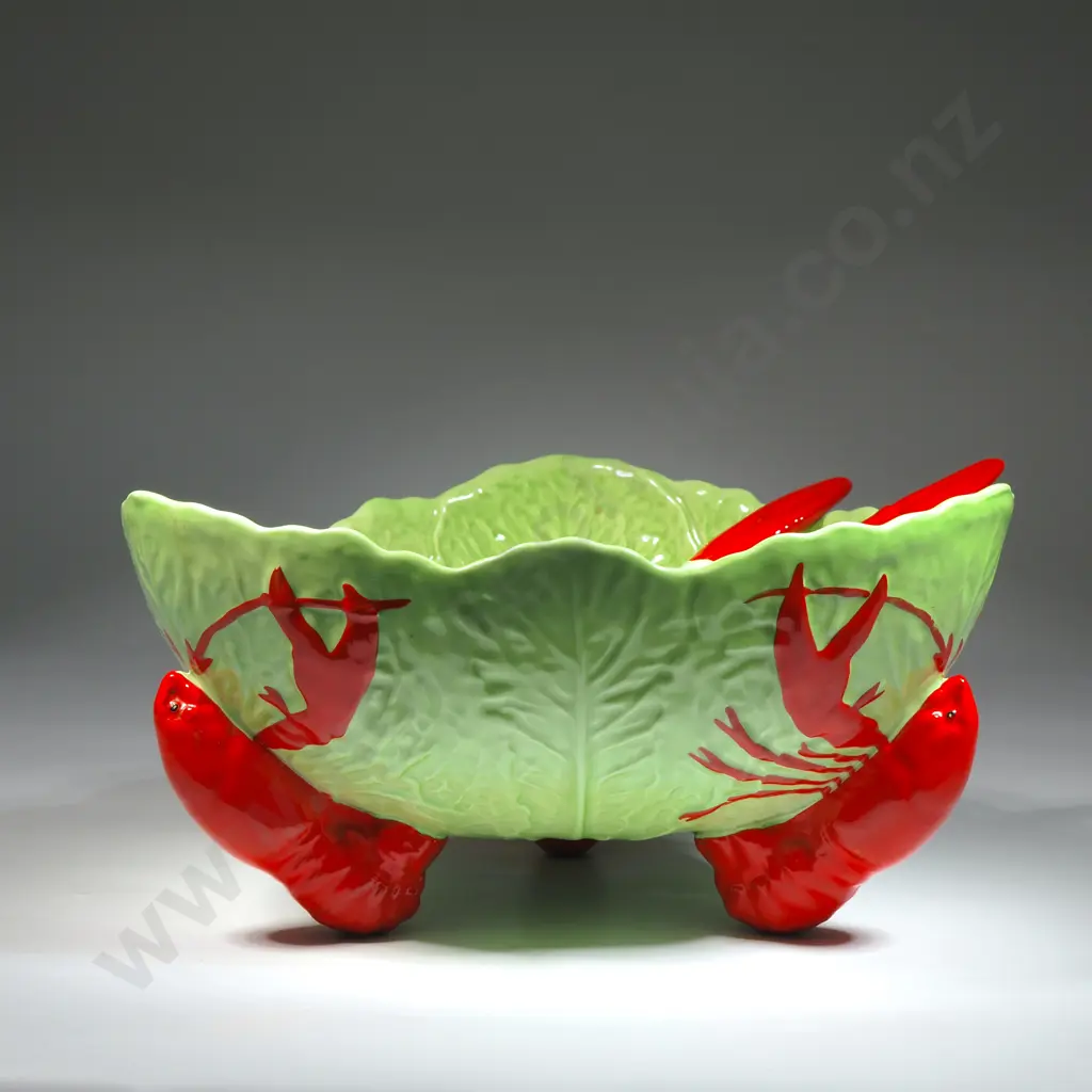 Vintage Carlton Ware Australia Design Lobster Bowl And servers Image 1++