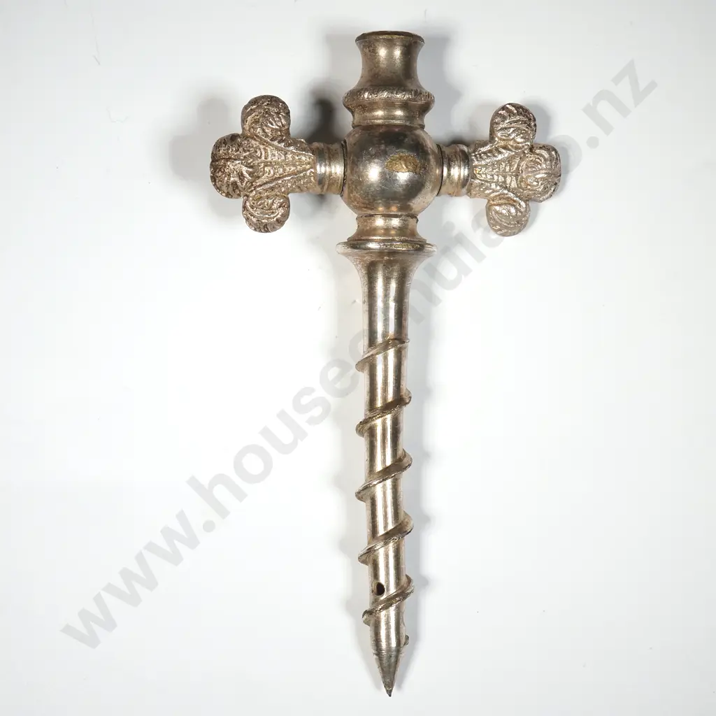 S/P Champagne Tap - Maws & Sons w Prince Of Wales Feather Motifs As Handles Image 1++
