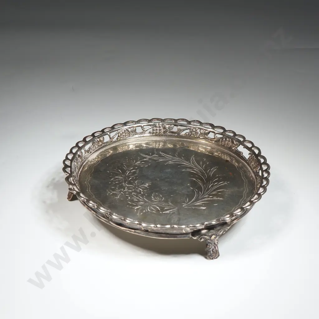 Small Sterling Silver Tray Image 1++