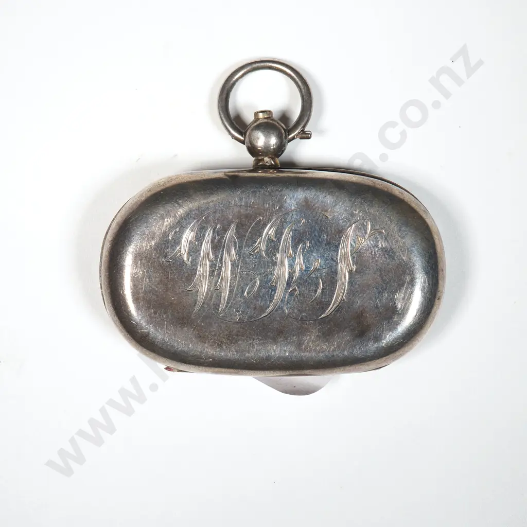 Sterling Silver Double Sovereign Case - Heavily Dented Image 1++