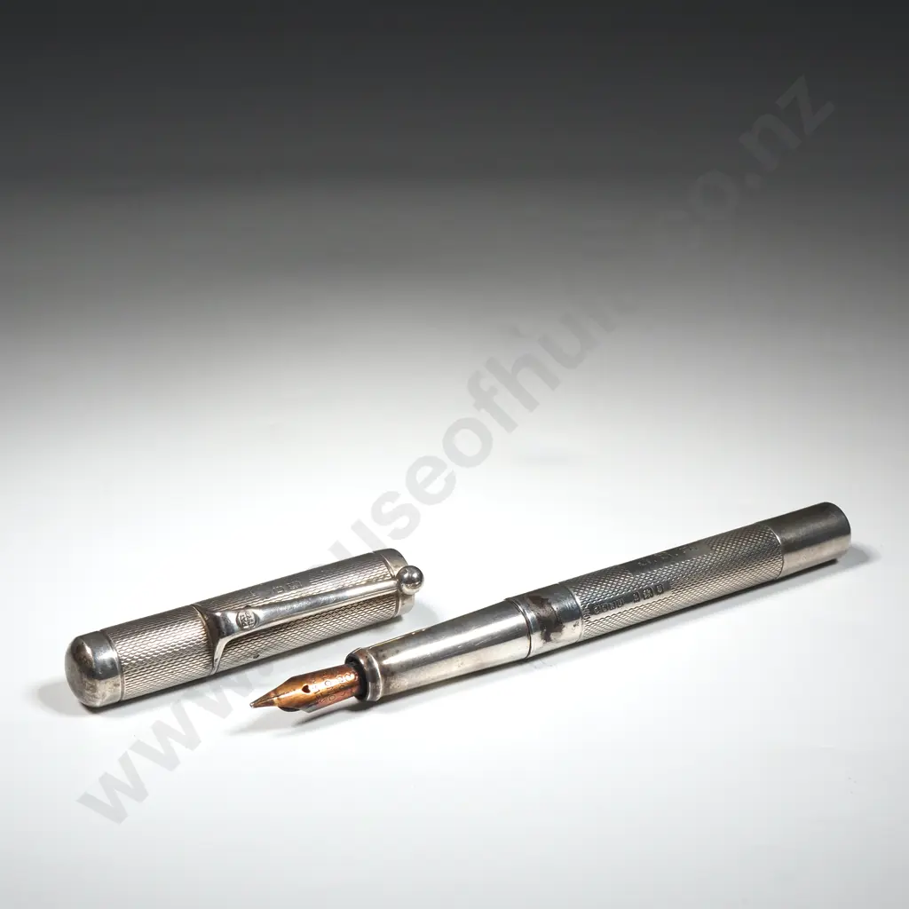 Antique Sterling Silver Onoto Pen Image 1++