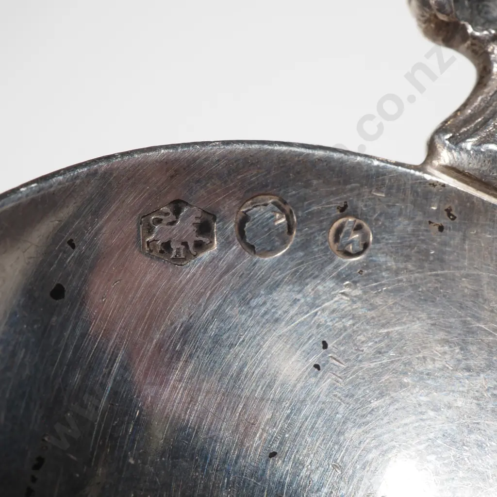 Continental European Silver Spoon w Horse Motif & 1784 on Reverse Image 1++