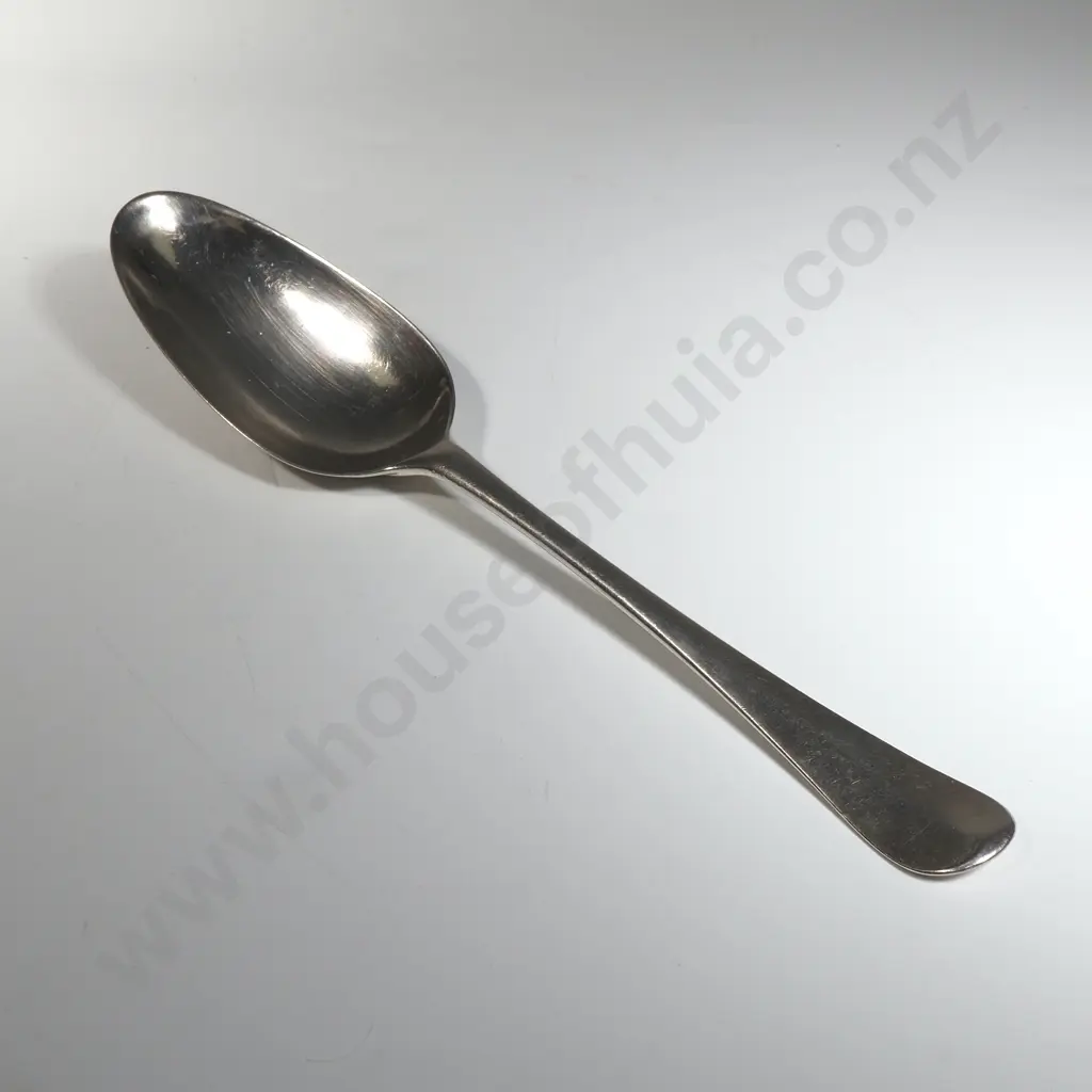 Sterling Silver Soup Spoon - London 1756 Image 1++