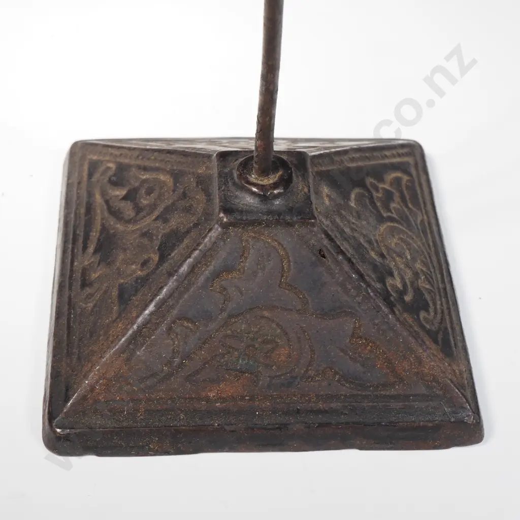 Vintage Cast Iron Metal Receipt Spike Image 1++