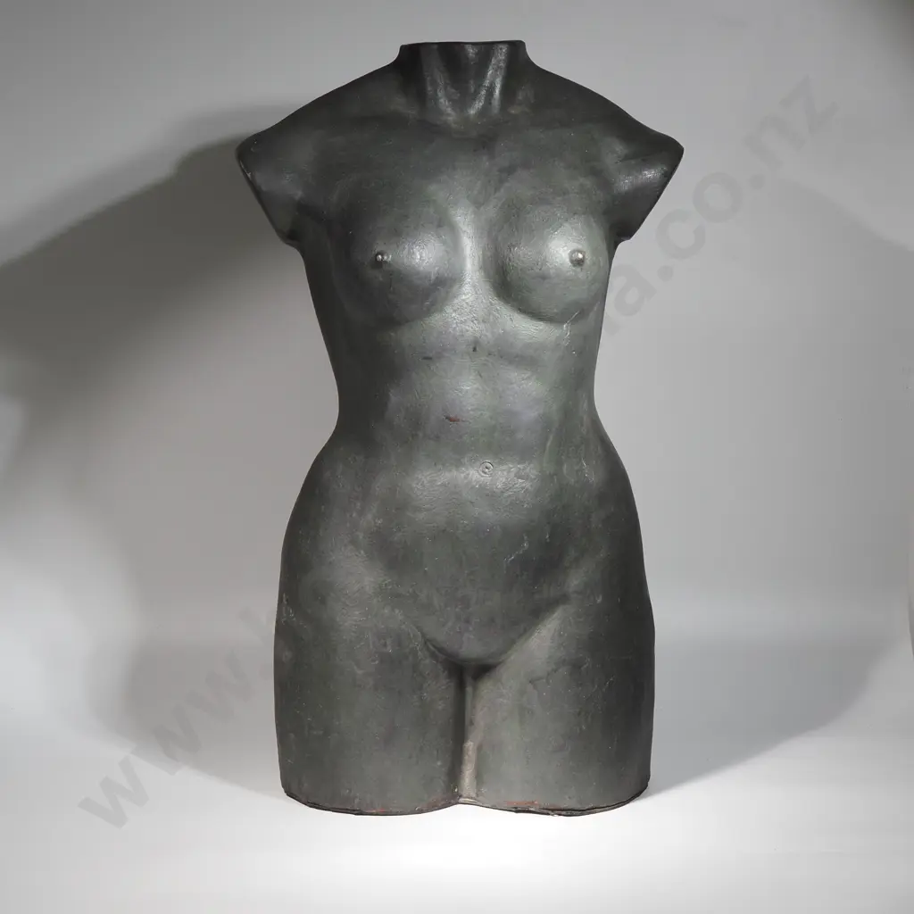 Metal Torso Depicting A Nude Female Image 1++