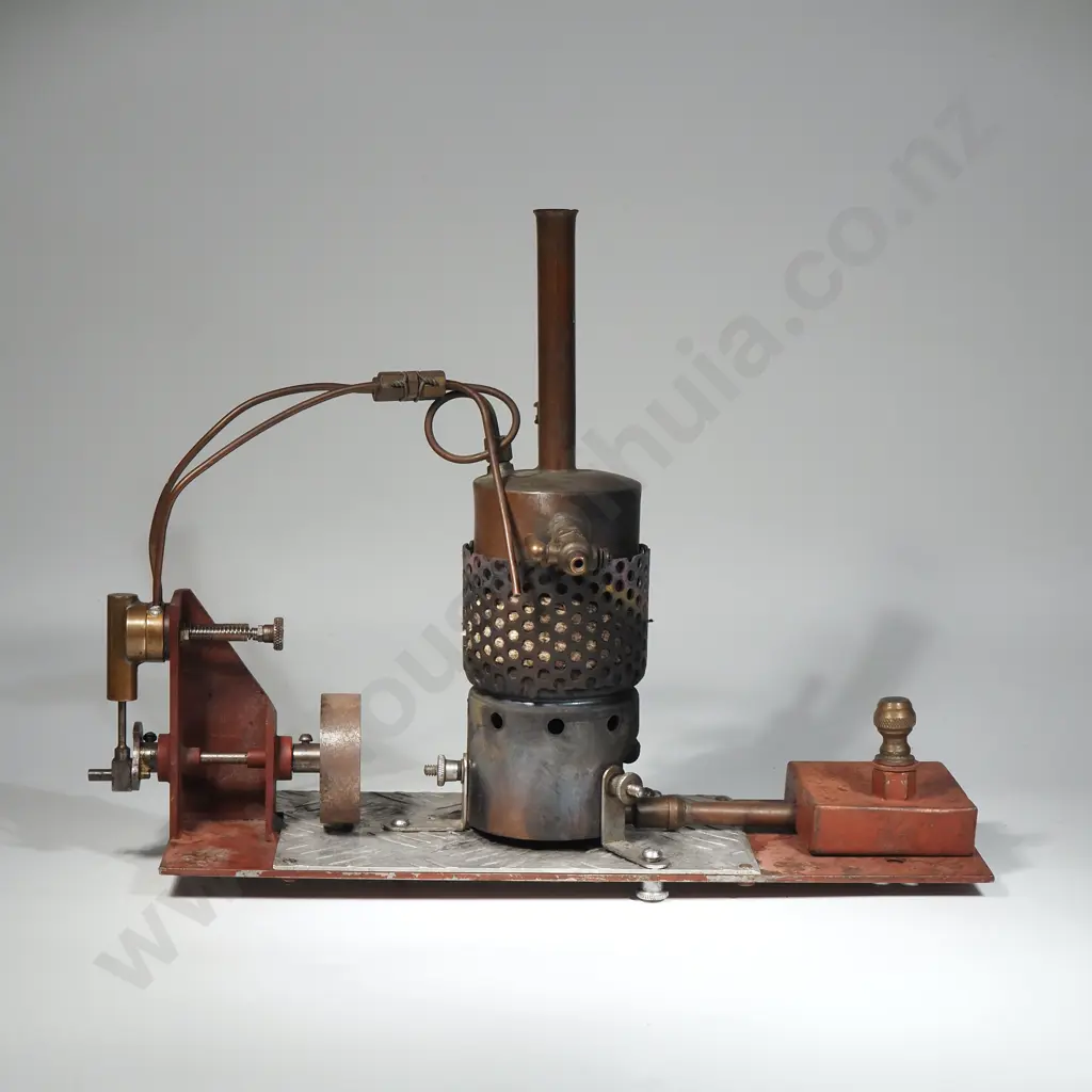 Stationary Steam Engine - Working  Image 1++