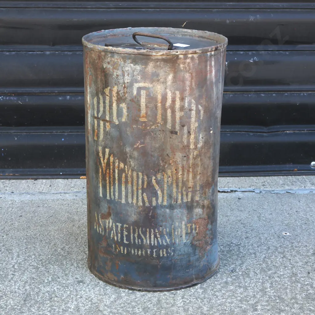 Big Tree Motor Spirits Patersons Ltd Importers 626 Petrol Can Image 1++