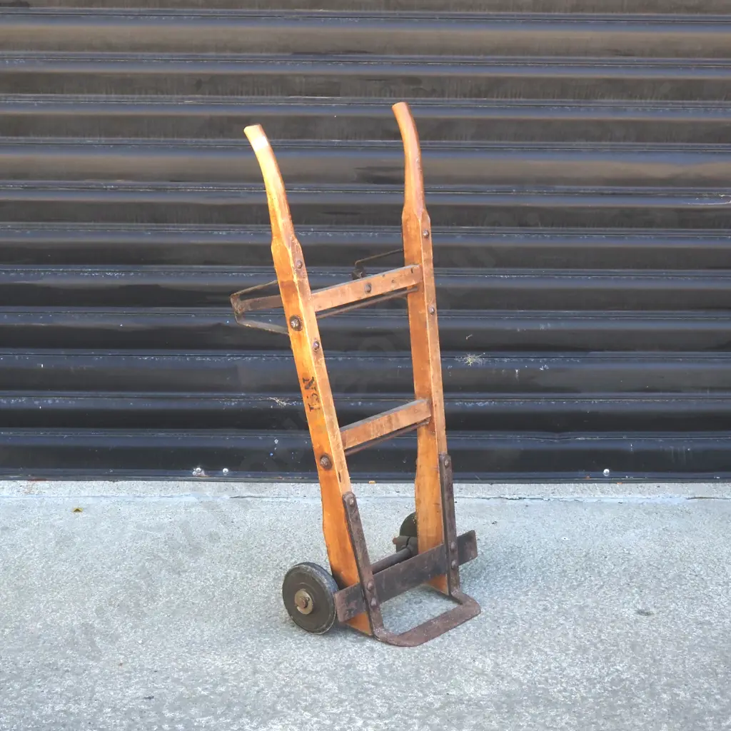 Vintage Railway Platform Trolley/Sack Barrow Image 1++