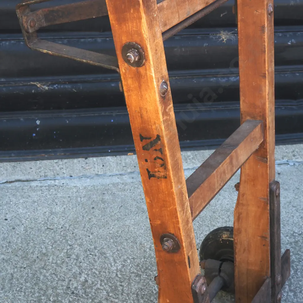 Vintage Railway Platform Trolley/Sack Barrow Image 1++