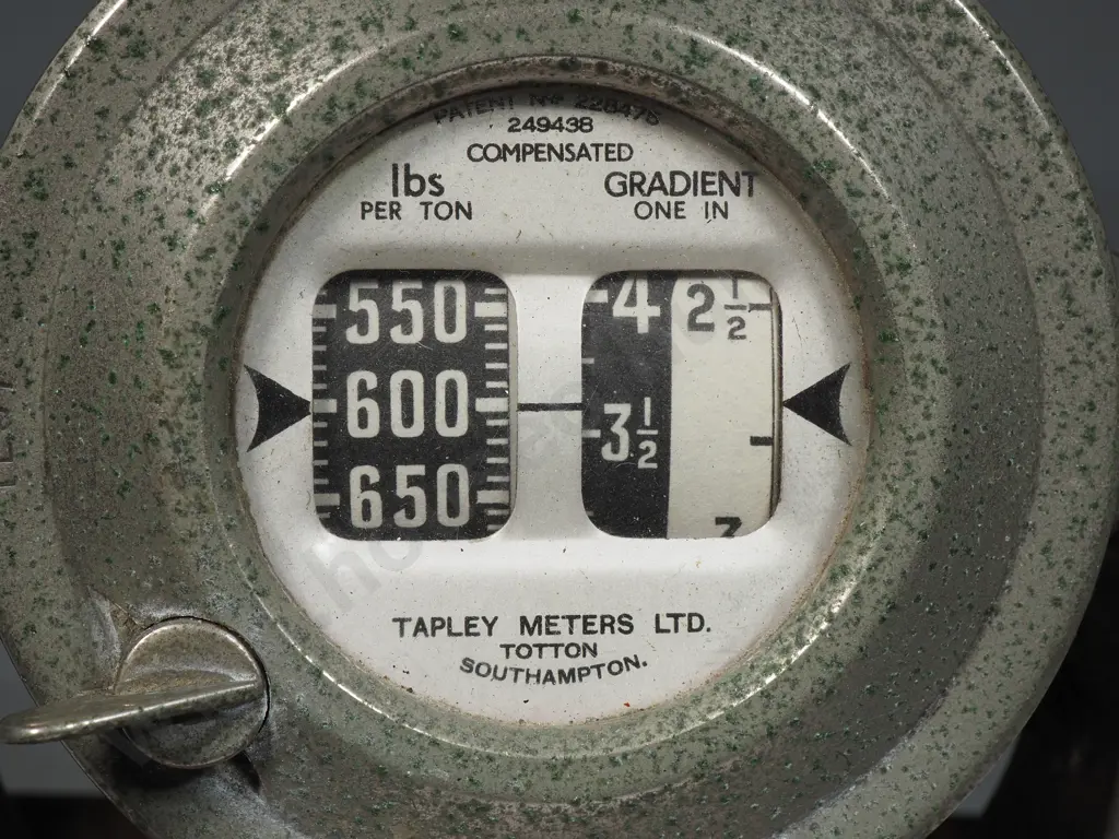 Tapley Brake Test Meter Used To Measure Break Efficiency - Made By Tapley Meters Ltd - Of Southampton Image 1++