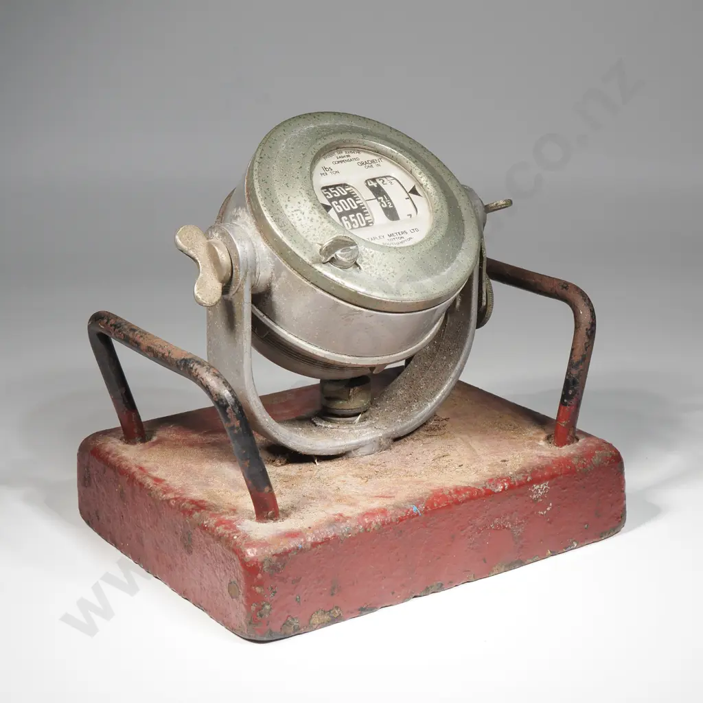 Tapley Brake Test Meter Used To Measure Break Efficiency - Made By Tapley Meters Ltd - Of Southampton Image 1++