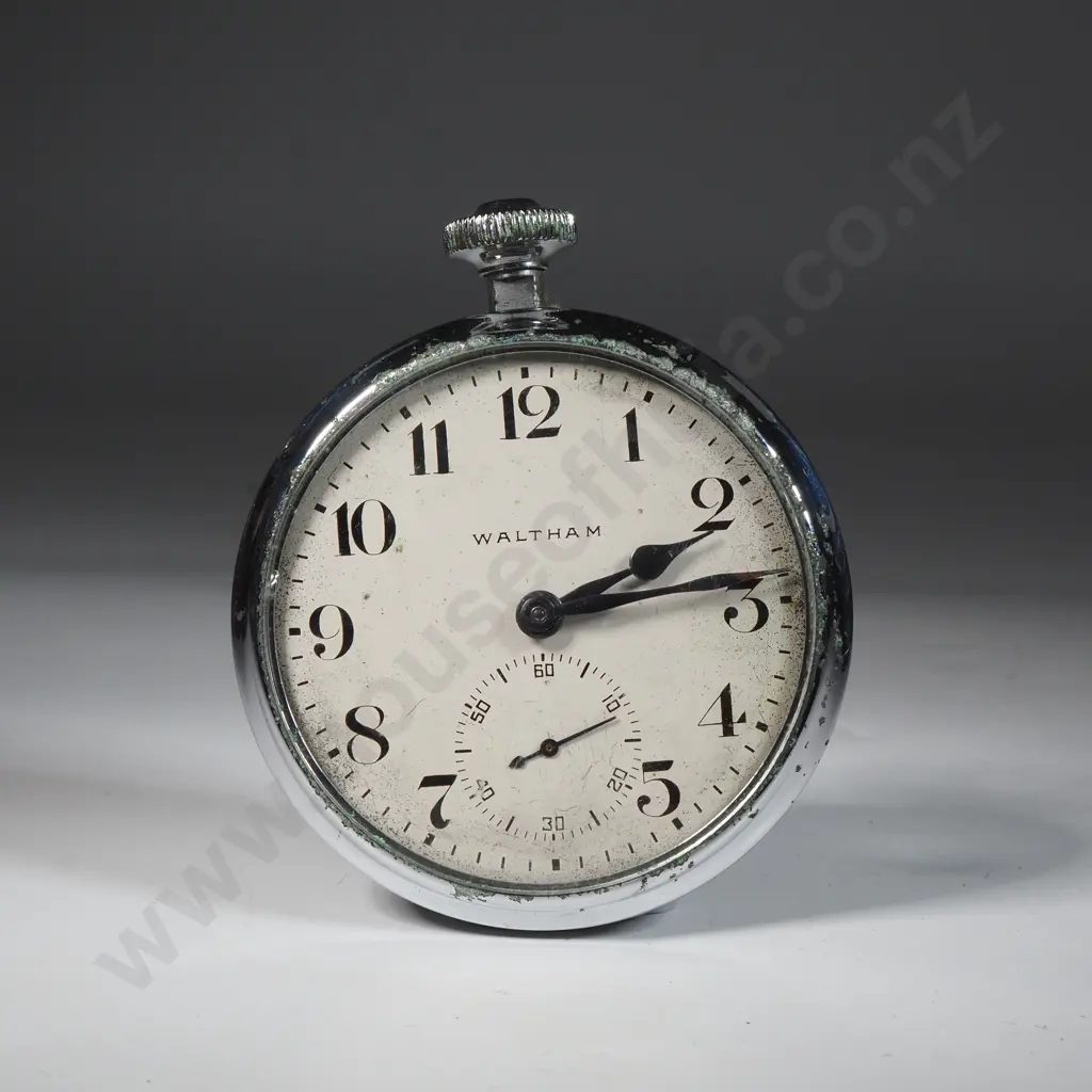 Cased & Boxed Deck Pocket Watch Chronometer w Certificate Image 1++