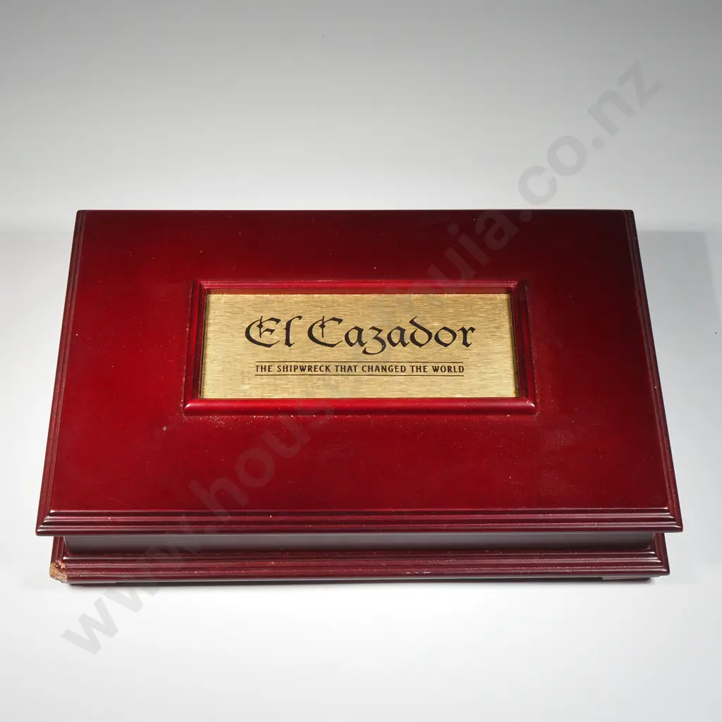 Cased NGC Graded 1783 Mexico 2 Real From The El Cazador Shipwreck Image 1++