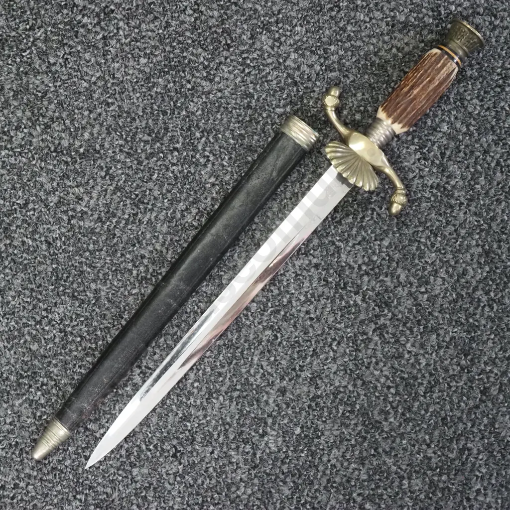 German Hunting Dagger - Late 19th Century Image 1++