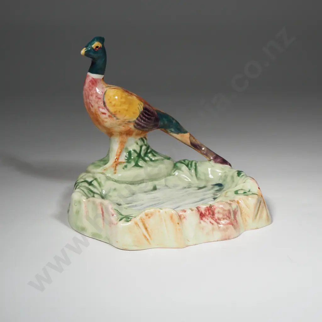 Vintage Beswick Ring Neck Pheasant Dish/Ashtray Image 1++
