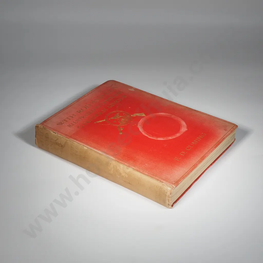 'With Rod & Gun' Ilustrated In Colour By G Denholm Armour - Author ED Cuming Image 1++