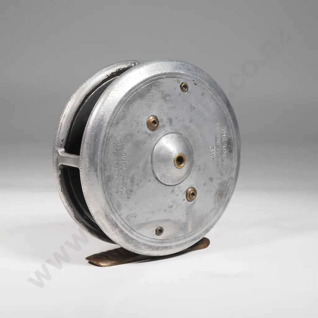 Vintage Hardy Bros Fly Fishing Reel - The 'Uniqua' 3 1/8" Image 1++
