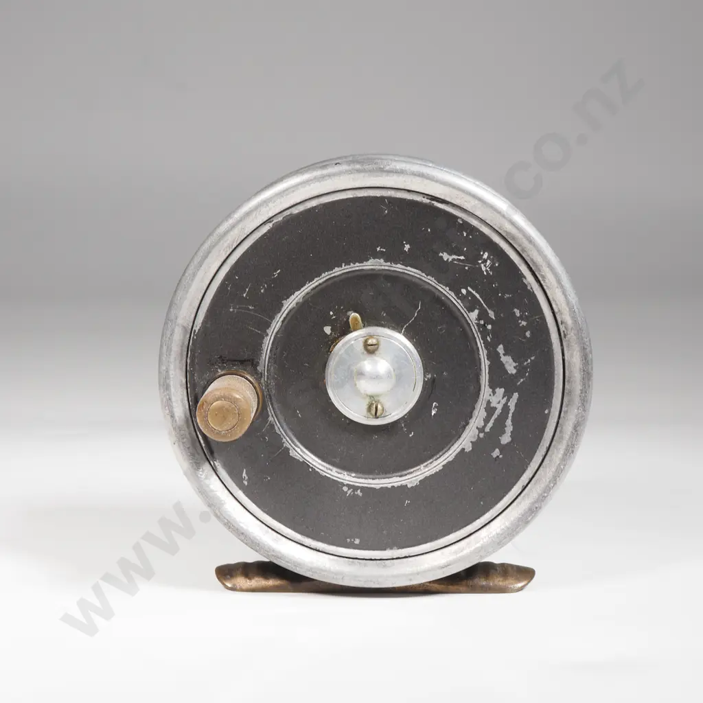 Vintage Hardy Bros Fly Fishing Reel - The 'Uniqua' 3 1/8" Image 1++