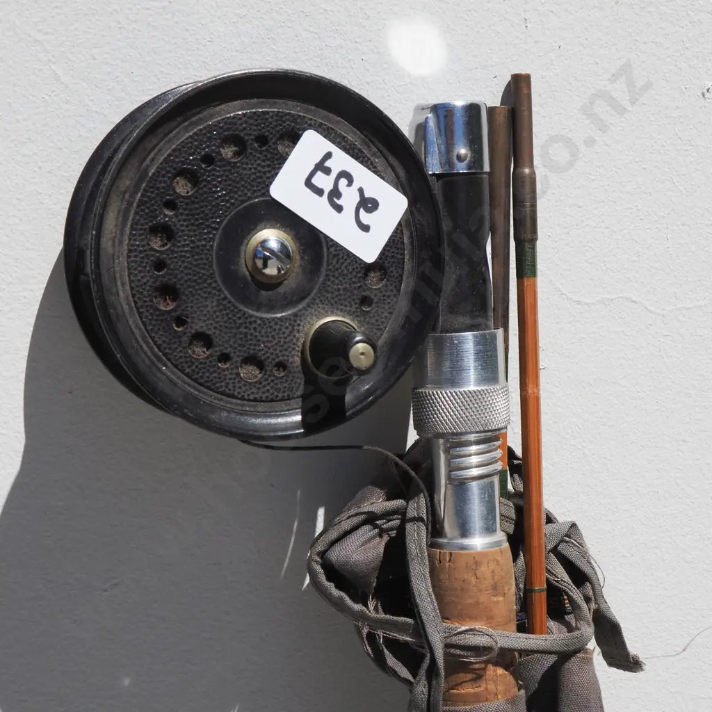 Noris Fly Fishing Rod & Condex Noris "JW Young & Sons" Reel Image 1++