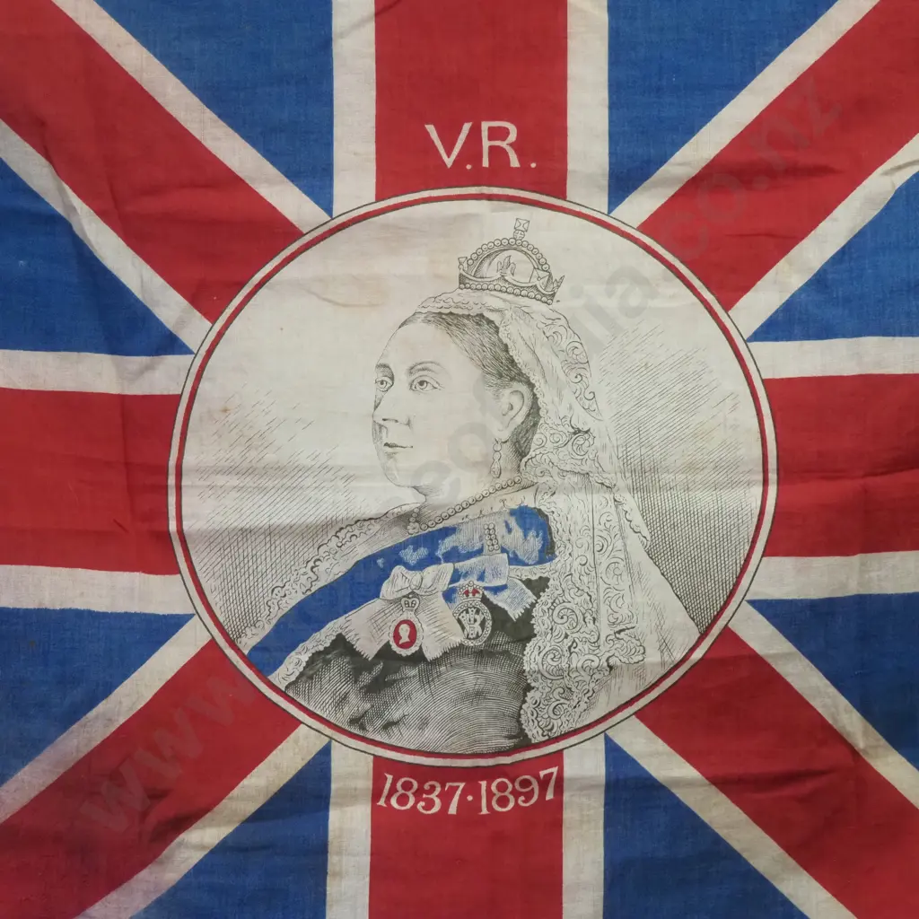 Victoria Jubilee Patriotic Union Flag - Vibrant Colours  Image 1++